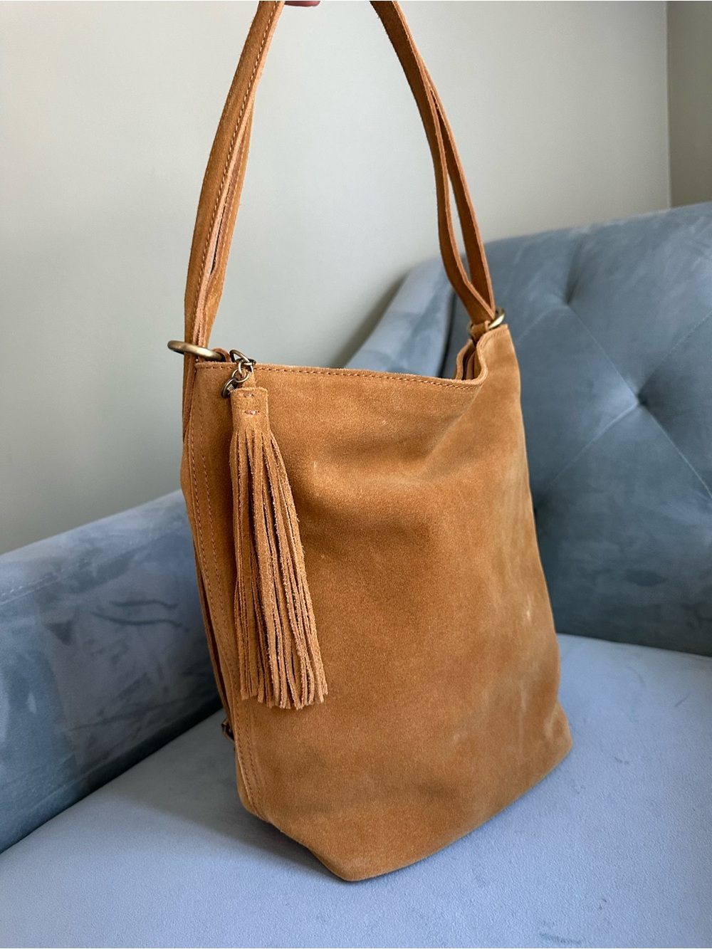 Hobo International 2 in 1 Shoulder Bag / backpack - Picture 4 of 15